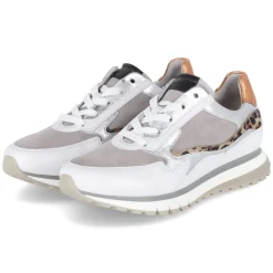 Low Sneaker - puder/weis/apricot