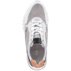 Low Sneaker - puder/weis/apricot