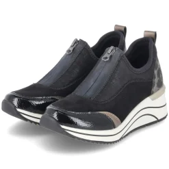 Low Sneaker - schwarz kombi