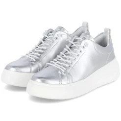 Low Sneaker - silber/platin