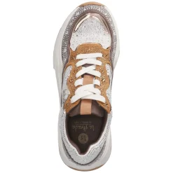 Low Sneaker - Taupe Tan mesh micro/ stones
