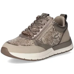 Low Sneaker - TAUPE/SNAKE