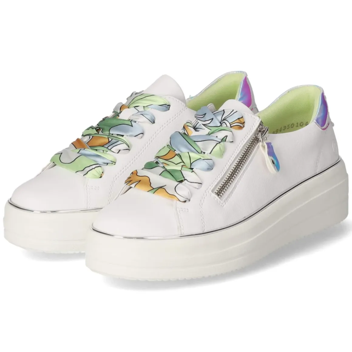 Low Sneaker - weiss kombi