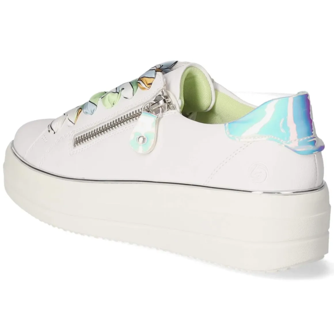 Low Sneaker - weiss kombi