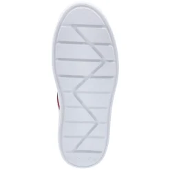 Low Sneaker - weiss/flame