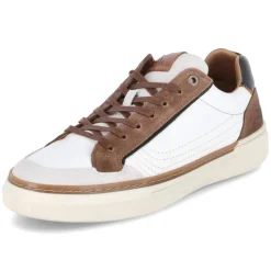 Low Sneaker - White - Brown