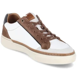 Low Sneaker - White - Brown