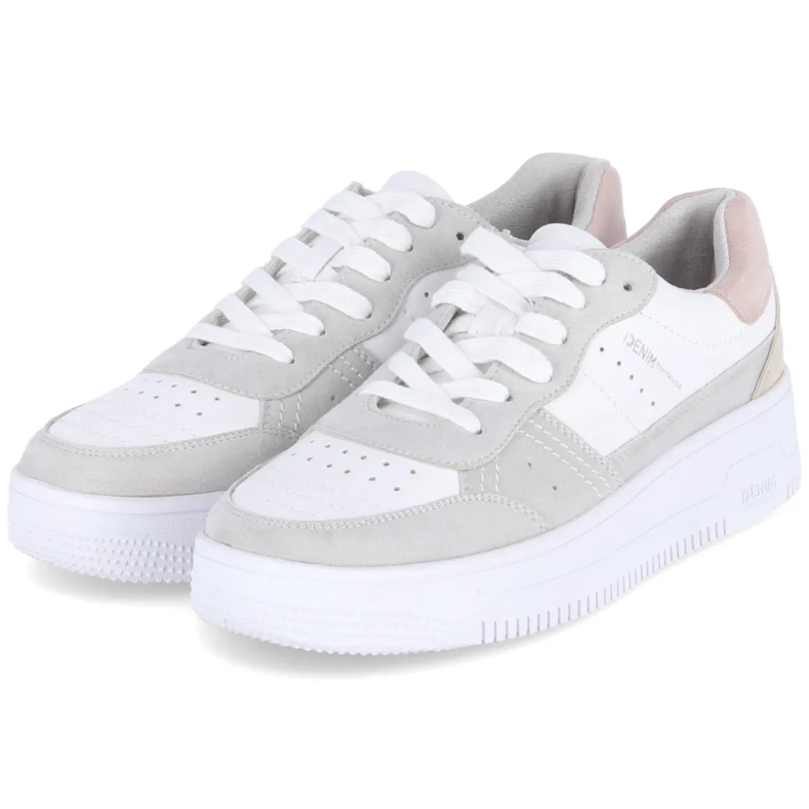 Low Sneaker - white rose