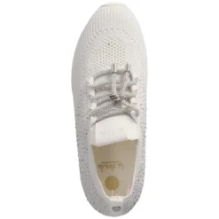 Low Sneaker - white silver