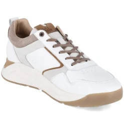 Low Sneaker - White-Beige