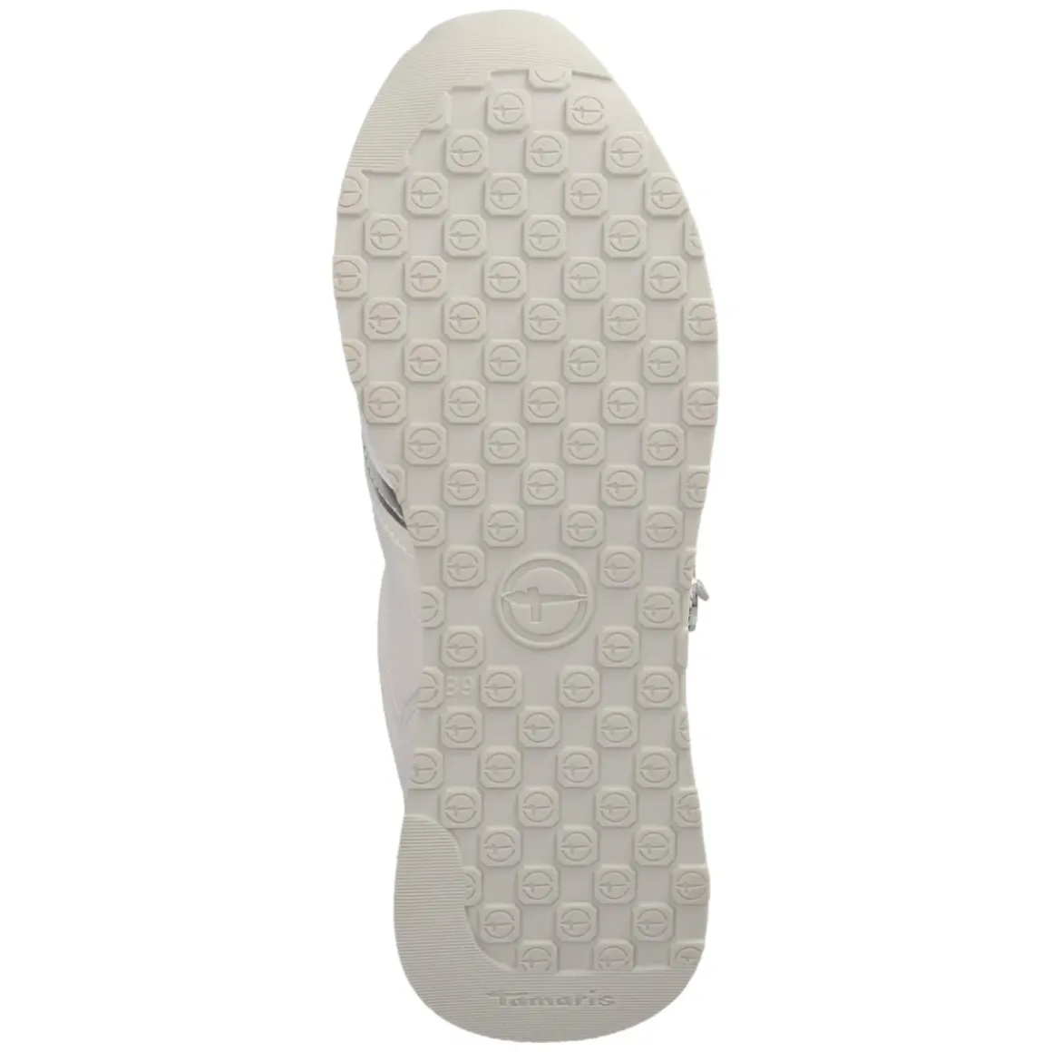 Low Sneaker - white/silver