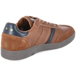 Low Sneaker BALLARE - cognac/navy