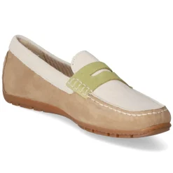 Mokassins CARMONA - biscotto/calce/palm