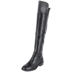 Overkneestiefel - black