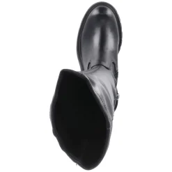 Overkneestiefel - black