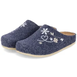 Pantoffeln NANA - dk. blue