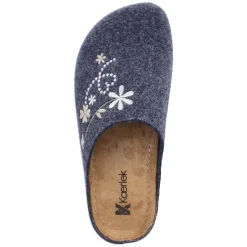 Pantoffeln NANA - dk. blue