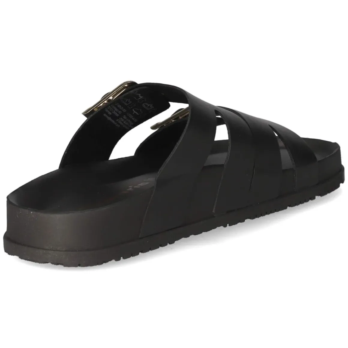 Pantoletten - BLACK LEATHER