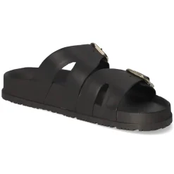 Pantoletten - BLACK LEATHER