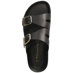 Pantoletten - BLACK LEATHER