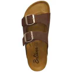 Pantoletten - castana