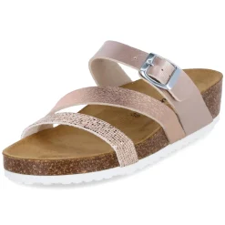 Pantoletten - rose/multi