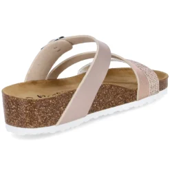 Pantoletten - rose/multi