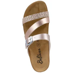 Pantoletten - rose/multi