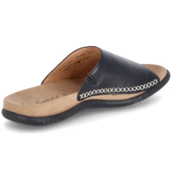 Pantoletten - schwarz