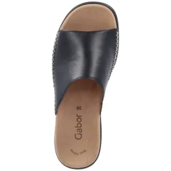 Pantoletten - schwarz