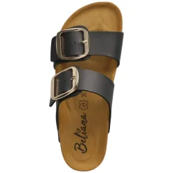 Pantoletten - schwarz