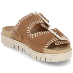 Pantoletten - walnut