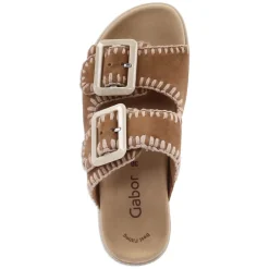 Pantoletten - walnut