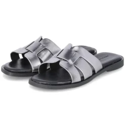 Pantoletten ALYCIA - dk silver