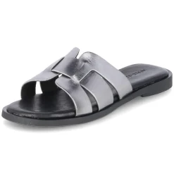 Pantoletten ALYCIA - dk silver