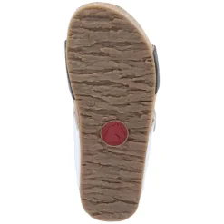 Pantoletten ANDREA - schwarz/ weiss