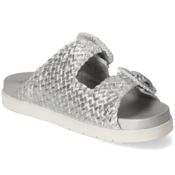 Pantoletten JAMESCHA 701 - SILBER