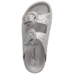 Pantoletten JAMESCHA 701 - SILBER