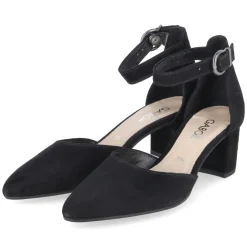 Riemchenpumps - schwarz