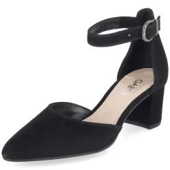 Riemchenpumps - schwarz