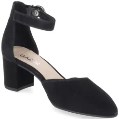 Riemchenpumps - schwarz