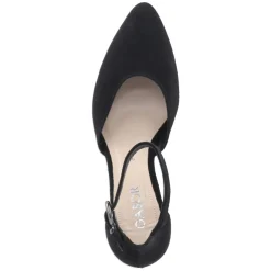 Riemchenpumps - schwarz