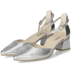 Riemchenpumps - SILBER