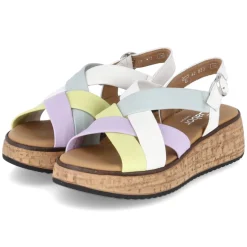 Sandalen - lime/lat/lila/mint