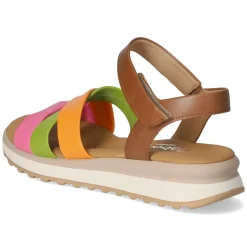 Sandalen - pink/gree/oran/cam