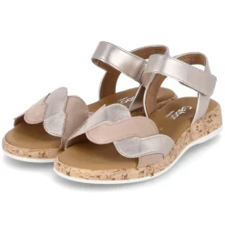 Sandalen - puder/sand(S.Kork)