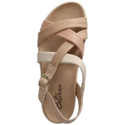 Sandalen - TAUPE/PIN