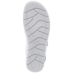 Sandalen FLOWER-SAMT/SOFT-N. - weiss