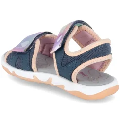 Sandalen PEBBLES - blau/orange