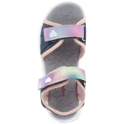 Sandalen PEBBLES - blau/orange